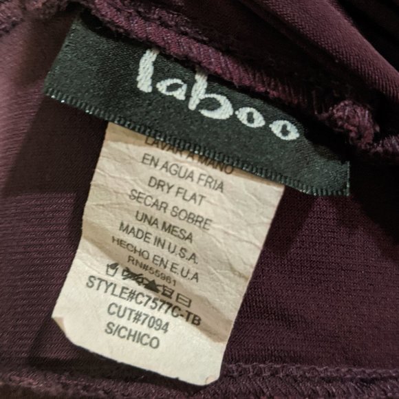 Taboo Purple Plum Dress - Picture 6 of 6